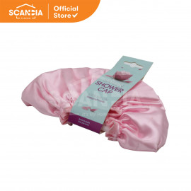 SCANDIA Penutup Kepala Shower Cap Sateen (AG1045) - Pink