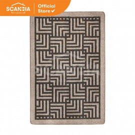 SCANDIA Karpet Rug Gibran 100X140Cm - Light Brown