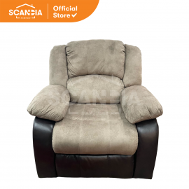 SCANDIA Sofa Recliner 1 Seater 1S Faxe 99X94X97CM Camel