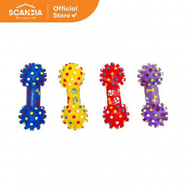 SCANDIA Dog Dumbbell Squeaky Toy - Pa0129
