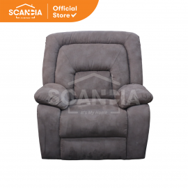 SCANDIA Sofa Recliner 1 Seater Granlund 100X98X100 CM Chocolate