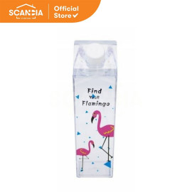 SCANDIA Botol Minum Nyttige Bottle Milk Cup 500ML - Flamingo 2