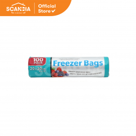SCANDIA Plastik Penyimpan MakanFreezer Bag Roll 20X30Cm 100Pk - Bc0079