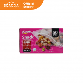 SCANDIA Snack Bags Press Lock 50 Pcs (BC0122)