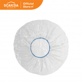 SCANDIA Penutup Makanan Food Cover Clear 2 Sizes 10 Pcs - (BH0033)