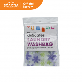 SCANDIA Laundry Delicates Wash Bag Kantong Tas Baju 30x40 Cm (BL0531)
