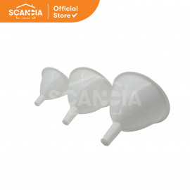SCANDIA Corong Plastic Funnel With Handle 3Pcs (KA0144)