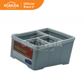 SCANDIA Tempat Penyimpanan Mini Storage Box 17X14X9.7cm - SF0164
