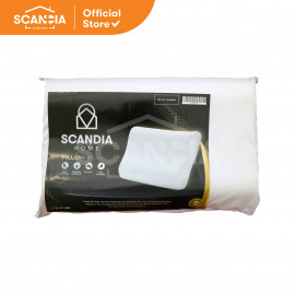 SCANDIA Bantal Pillow Steel 60x40x14 Cm - White