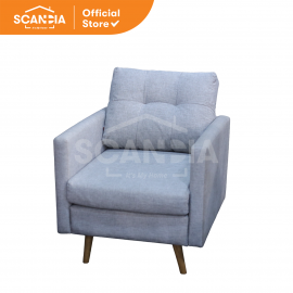 SCANDIA Sofa Armchair Calista 77X81X85 CM Light Grey