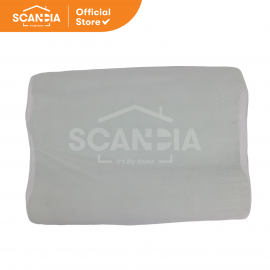 SCANDIA Bantal Tidur Pillow SOVE Memory Foam Comfort 58X38X11 Cm White