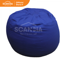 SCANDIA Bean Bag Royale 90x90x80 Cm Fabric
