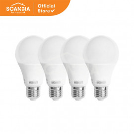 SCANDIA LED Bulb E27 Lux-B65H/7W Paket 4Pcs White