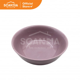 SCANDIA Mangkuk Porcelain KD Bowl 15,5 Cm - Ungu