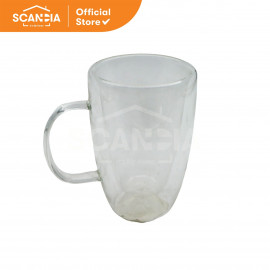SCANDIA Gelas Gloine Drinking Glass Medium With Handle B-5 350ML