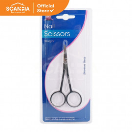 SCANDIA Gunting Kuku NAIL Cuticle Scissors Stainless Steel (AG0010)