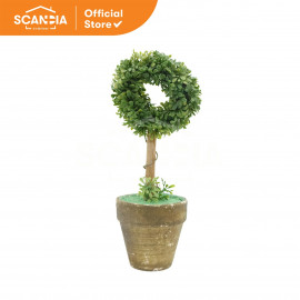 SCANDIA Tanaman Artifisial Blomst Artificial Plant Round