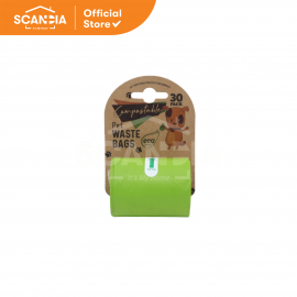 SCANDIA Kantung Sampah Compostable Pet Waste Bag 30 Pcs Green (PA4509)