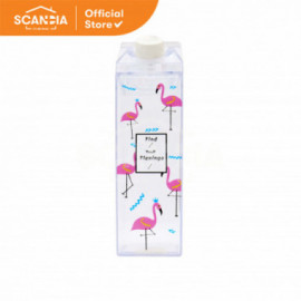 SCANDIA Botol Minum Nyttige Bottle Milk Cup 500ML - Flamingo 1